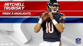Every Mitchell Trubisky Play from 1st Career Start! | Vikings vs. Bears | Wk 5 P