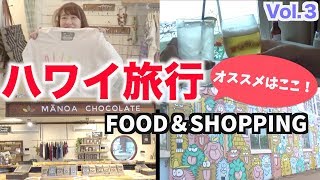 【ハワイVLOG#3】おすすめの体験や美味しいお店を紹介！【Hawaiiゆったり旅行】