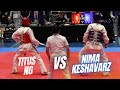 Taekwondo 2024 Korean Consul General Cup -  Titus Ng vs Nima Keshavarz