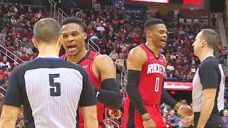 Russell Westbrook Disrespected By Ref & Can't Believe Worst Technical Foul! Rockets vs Grizzlies