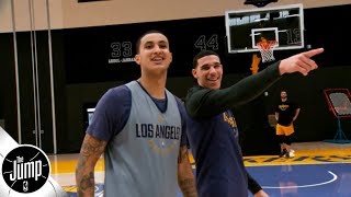Did Lonzo Ball cross a line talking about Kyle Kuzma's dad in diss track? | The Jump | ESPN