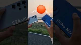 S24 ultra vs iPhone 15 Pro Max Zooming test 😱