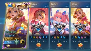 WHEN TOP GLOBAL ANGELA ENTER IN MCL!!🎀 (Auto Champion?)