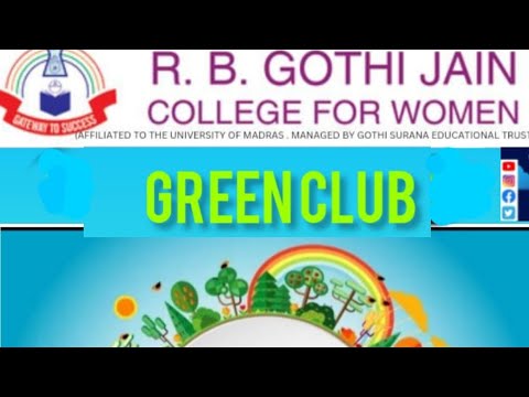 R.B. GOTHI JAIN COLLEGE FOR WOMEN - GREEN CLUB - World Environment Day ...