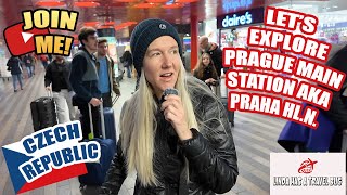 Quick Walk Through Prague Main Station (Praha hl.n.) | First-Time Traveler’s Guide