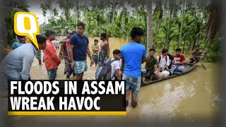 Assam Floods | State Grapples With Landslide, Waterlogging After Heavy Rains | The Quint