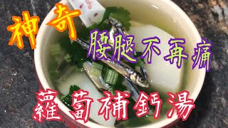 《神奇蘿蔔補鈣湯》💪🏻 不靠鈣片💯 骨頭湯靠邊站 🏃‍♂️腰膝不再痛👍🏻 高蛋白 低脂肪 高鈣質 健脾消食 Amazing Radish add Calcium Soup