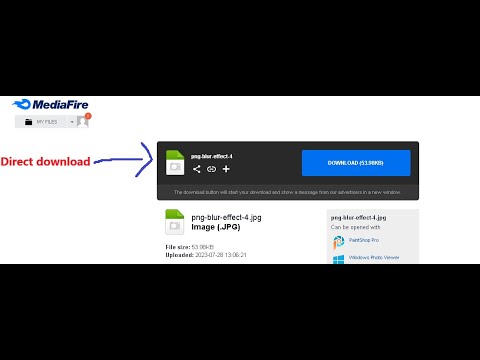 Tutorial How To Make A Direct Download Link Mediafire Youtube