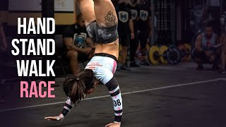 Grid League Handstand Walk Race - Jack and Jill (the Last Movement Is Insane)