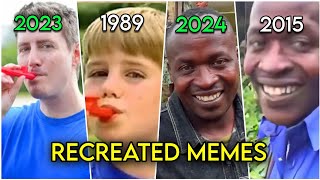 All recreated memes in one