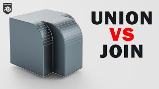 Unions Booleans & Joins in Blender (Which is Better?)