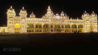 Mysore Palace Night View