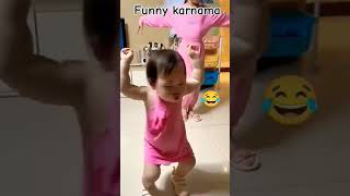 Funny karnama of the cute baby #shorts #treanding #cutebaby #shortvideo