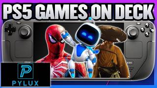Finally! Stream PS5 Games Directly to Steam Deck | PSStream is now Pylux!