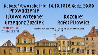 Nabożeństwo sobotnie (24.10.2020) - LIVE