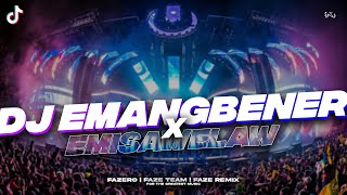 DJ EMANG BENER X EMISAWELAW // Slowed Reverb 🎧🤙