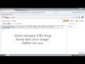Cara Membuat Daftar Isi Otomatis di Blog/Blogger | EnterGeh