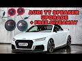Audi Tt Mk3 Speaker Upgrade And Free Giveaway - How To Install Tts, Ttrs