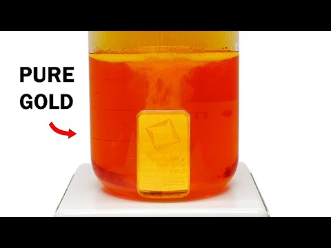 What liquids can dissolve gold?