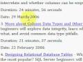 SQL Server Designing Relational Databases FREE Video Tutorial