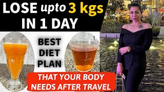 How To Lose Weight Fast | BEST Weight Loss Diet Plan In Hindi | Lose upto 3 Kg In 1 Day | Fat to Fab