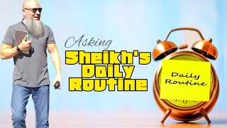 Asking Sheikh to share his daily routine & ibadah - assim al hakeem