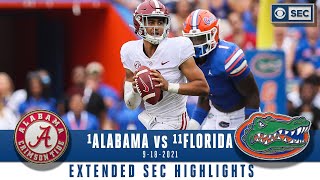 #1 Alabama vs #11 Florida: Extended Highlights | CBS Sports HQ