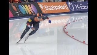 Femke Kok New World Record 500m Ice Speed Skating Salt Lake City (36.09)