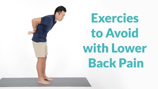 5 Exercises to AVOID with Lower Back Pain \u0026 Sciatica