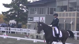 【第63回 全日本学生賞典馬場馬術競技大会】卓奕鑫(大4)・温桜