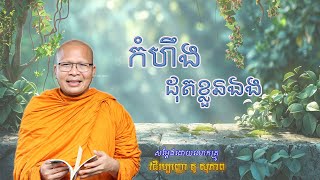 កំហឹងដុតខ្លួនឯង /ធម៌អប់រំចិត្ត/Kou Sopheap/គូ សុភាព