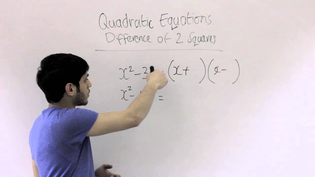 GCSE MATHS | Difference Of 2 Squares - YouTube