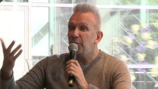 Interview with Jean Paul Gaultier by Thierry Loriot in the Kunsthal Rotterdam