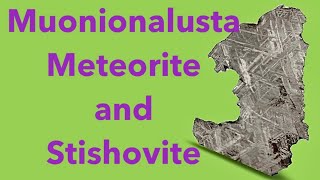 Muonionalusta meteorite and stishovite identified--notes are in the video description area