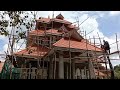 thalavoor temple തലവൂർ തൃക്കൊന്നമർകോട് ദേവീക്ഷേത്ര ഗോപുരം നിർമ്മാണം അവസാന ഘട്ടത്തിൽ