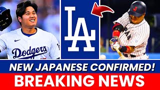 Bomb News! New Japanese player confirmed for Dodgers! Fans went crazy! / LA Dodgers news!