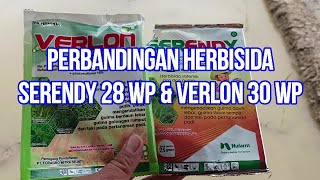 PERBANDINGAN HERBISIDA SELEKTIF SERENDY 28 WP DAN VERLON 30 WP