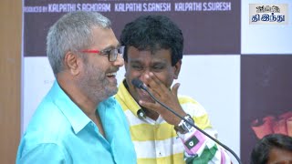 Fun moments In Vai Raja Vai Press Meet | Vivek | Sj Surya | Manobala