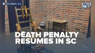 Anti-Death penalty advocates react as South Carolina resumes executions