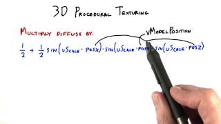 3D Procedural Texturing - Interactive 3D Graphics
