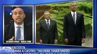 HRF en NTN24 critica la visita del Presidente Obama a Cuba