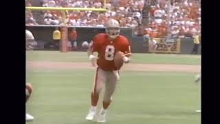 Steve Young Catches His Own Pass & Almost Scores (1993 Falcons vs. 49ers)