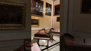 The first piano by Cristo Fori at Uffizi Gallery Firenze Italy 2023.3.14