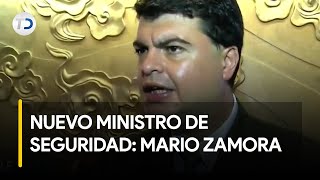 Mario Zamora asumirá cargo de ministro de Seguridad