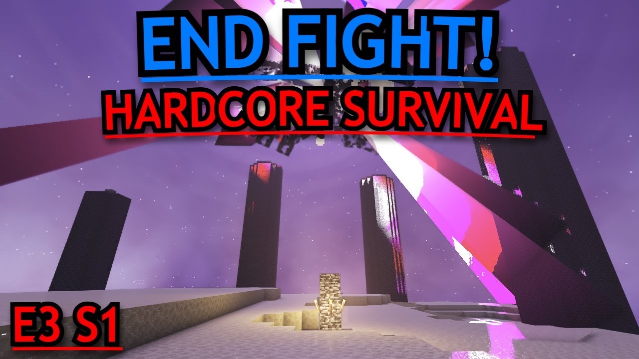Minecraft End Fight E3 S1 Youtube
