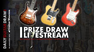 44 / PRS SE Piezo \u0026 2 more DAILY GUITAR DRAW Competition Prize Draw Live 14/07/2023 16.00 UK