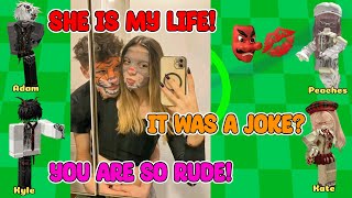 🍑TEXT TO SPEECH🍑 I LOVE YOU IN EVERY UNIVERSE🍑Roblox story