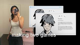 game dev finals week ᢉ𐭩 how I designed my portfolio, graduation, capstone presentations