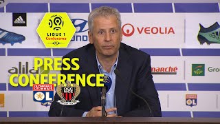 Press Conference Olympique Lyonnais - OGC Nice ( 3-2 )  / 2017-18