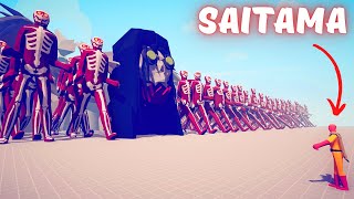 SAITAMA vs ARMY OF UNITS - Totally Accurate Battle Simulator TABS